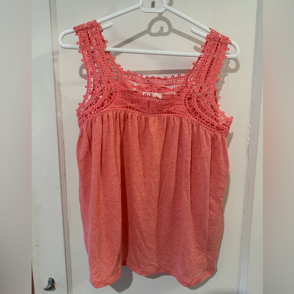 Gap XS boho sleeveless top